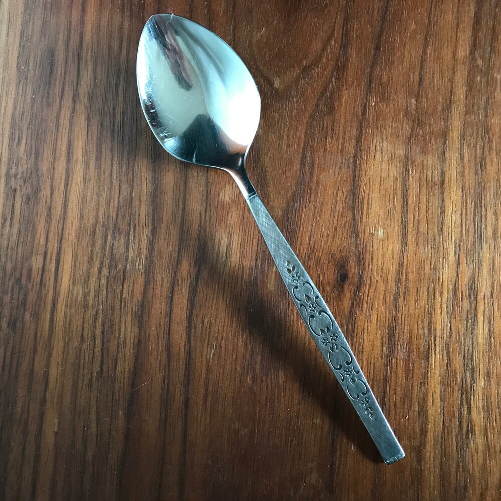 Oneida SPANADA Stainless WM A Rogers Premier Flatware - Oval/Place Spoon